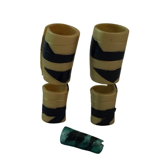 Monster High Cleo De Nile Gloom Beach Gold Leg Wraps Green Arm Wrap Replacement - Picture 1 of 5